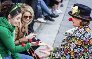 Smartee Pants at Vancouver's St Patty's Day Parade and some walk around Irish magic!